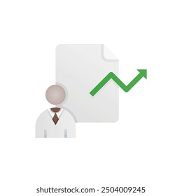 Icono de oportunidad simple sobre fondo aislado