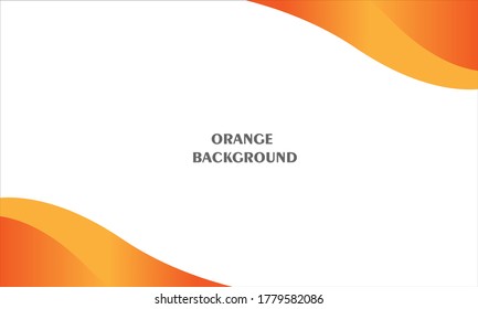 simple orange background vector illustration