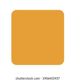 simple orange box vector. black squares illustration background.
