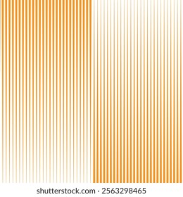 simple orange colour thik to thin vertical line pattern.