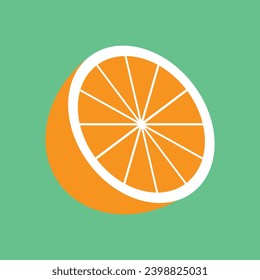 La sencillez de la fruta naranja