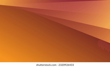 Simple orange geometric background. Minimal abstract cover design. Creative colorful wallpaper. Trendy gradient poster. Vector illustration

