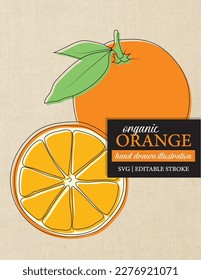 Sencilla imagen vectorial dibujada a mano con trazos editables.  Ideal para logotipos, medios sociales, iconos, tarjetas, afiches, etiquetas, empaque, gráficos impresos y más.