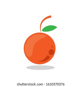 Simple orange icon template design