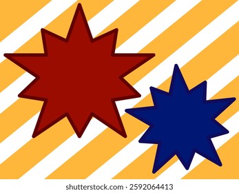 Simple orange navy and red background image , elegant 