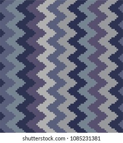 Simple ornament with colorful zigzag lines and angles.Steps.A graphic illustration.Template to use.A minimalistic image.Design.Abstract geometric composition.Dash in a given direction.
