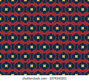 simple ornament seamless pattern background