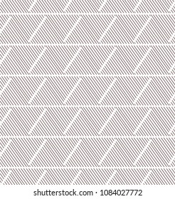 Simple ornament with small diagonal lines.A graphic illustration.Template to use.A minimalistic image.Design.Pattern for decoration.Abstract geometric composition.Dash in a given direction.