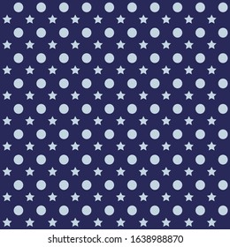 Simple ornament vector pattern. Use for wallpaper, linoleum, textiles, wrapping paper, web page, kids, postcard. Background vector illustration 