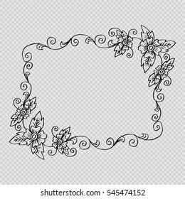 simple ornamental decorative frame
