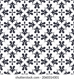 Diseño simple de patrones sin costura ornamental.