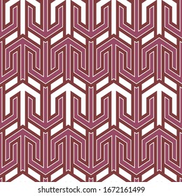 Simple ornament.Figures wallpaper. Seamless pattern.Ethnic motif. Arrows, parallelograms background. Arrow, quadrangular shapes backdrop. Digital paper, textile print, web design, abstract.