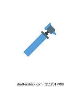 simple otoscope icon. medical icon