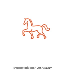 ilustración de vector de logotipo de esquema simple