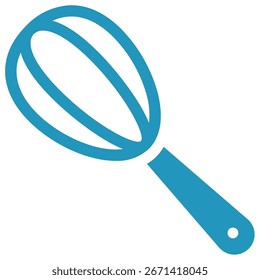 Simple Outline of a Kitchen Whisk
