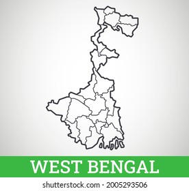 Blank West Bengal Map Ancient Bengal Map Images, Stock Photos & Vectors | Shutterstock