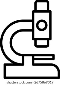 Resumo simples de um microscópio usado para pesquisa científica e descobertas médicas.
