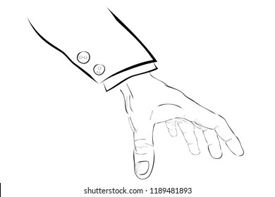 Hand Grab Sketch Images Stock Photos Vectors Shutterstock