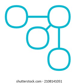 simple outline smartphone ui icon design