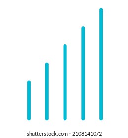 simple outline smartphone ui icon design