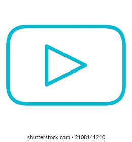 simple outline smartphone ui icon design