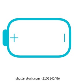 simple outline smartphone ui icon design