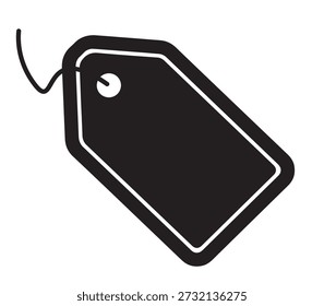 Un simple ícono de etiqueta de Precio delineado.