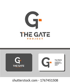 Diseño de plantillas de logotipo sencillo y excepcional que combina letras de G & T para empresas consultoras de negocios