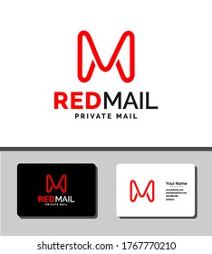 Einfaches und herausragendes Logo-Template-Design, das das Symbol für die Schriftformung von E-Mails illustriert
