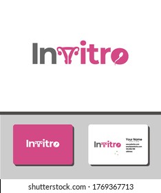 Simple and outstanding logo template design that illustrates the ovarium icon and sperm icon