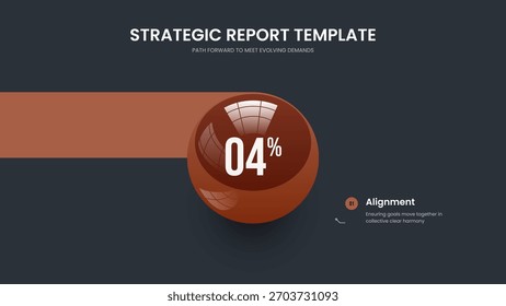 Visão geral simples 1 passo Infográfico Slideshow Design. Layout de apresentação de gráfico de uma opção de desenvolvimento profissional. Inovação de publicidade Slide Modelo Vetor Ilustração.