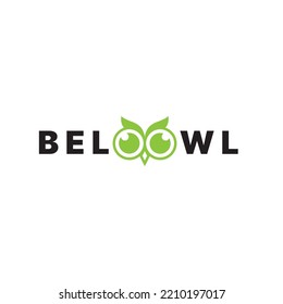 Simple Owl Logo icon creative Modern Design