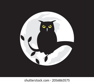 1,448 Owl moon logo Images, Stock Photos & Vectors | Shutterstock