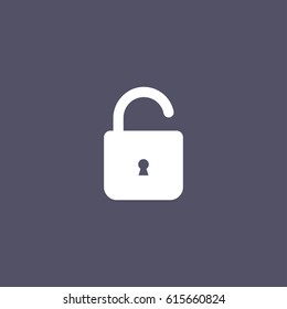 simple padlock icon