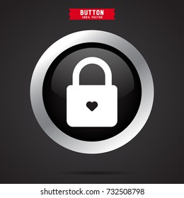 simple padlock icon