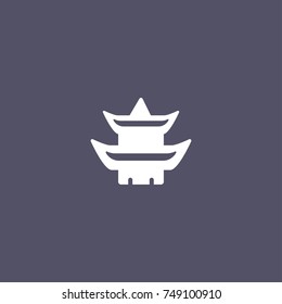 Simple Pagoda Icon