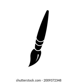 Einfache Malpinsel-Ikone. Pinselsymbol