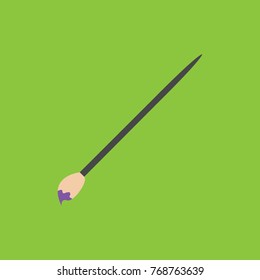 Simple Paintbrush Education Vector Illustration Graphic Design