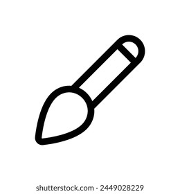 Simple Painting icon. The icon can be used for websites, print templates, presentation templates, illustrations, etc