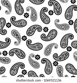 Simple paisley pattern,
It is a seamless work