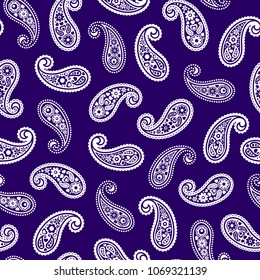 Simple Paisley Pattern,
It Is A Seamless Work