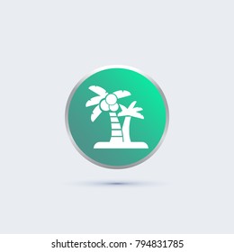 simple palm icon