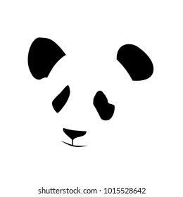 simple panda logo