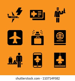 simple, paper, border and art icon set. Vector illustration for web and design.
