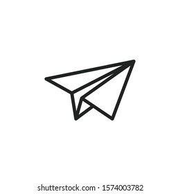 Premium Vector | Set of doodle paper plane icon. hand drawn paper airplane.  vector illustration.