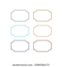 Simple Paper Tags Product Labels Collection