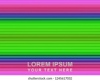 simple parallel horizontal lines pattern | abstract vibrant geometric rainbow background | modern illustration for vector xmas theme template backdrop wrapping paper or presentation concept design
