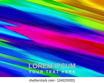 simple parallel vivid lines pattern | abstract vibrant geometric rainbow background | stylish illustration for xmas media advertising graphic copy space or creative vector concept design
