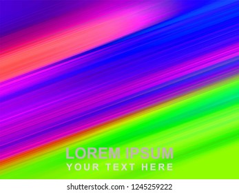 simple parallel vivid lines pattern | abstract vibrant geometric rainbow background | stylish illustration for xmas media advertising graphic copy space or creative vector concept design
