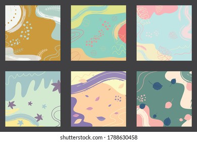 Simple Pastel Background for cosial media post